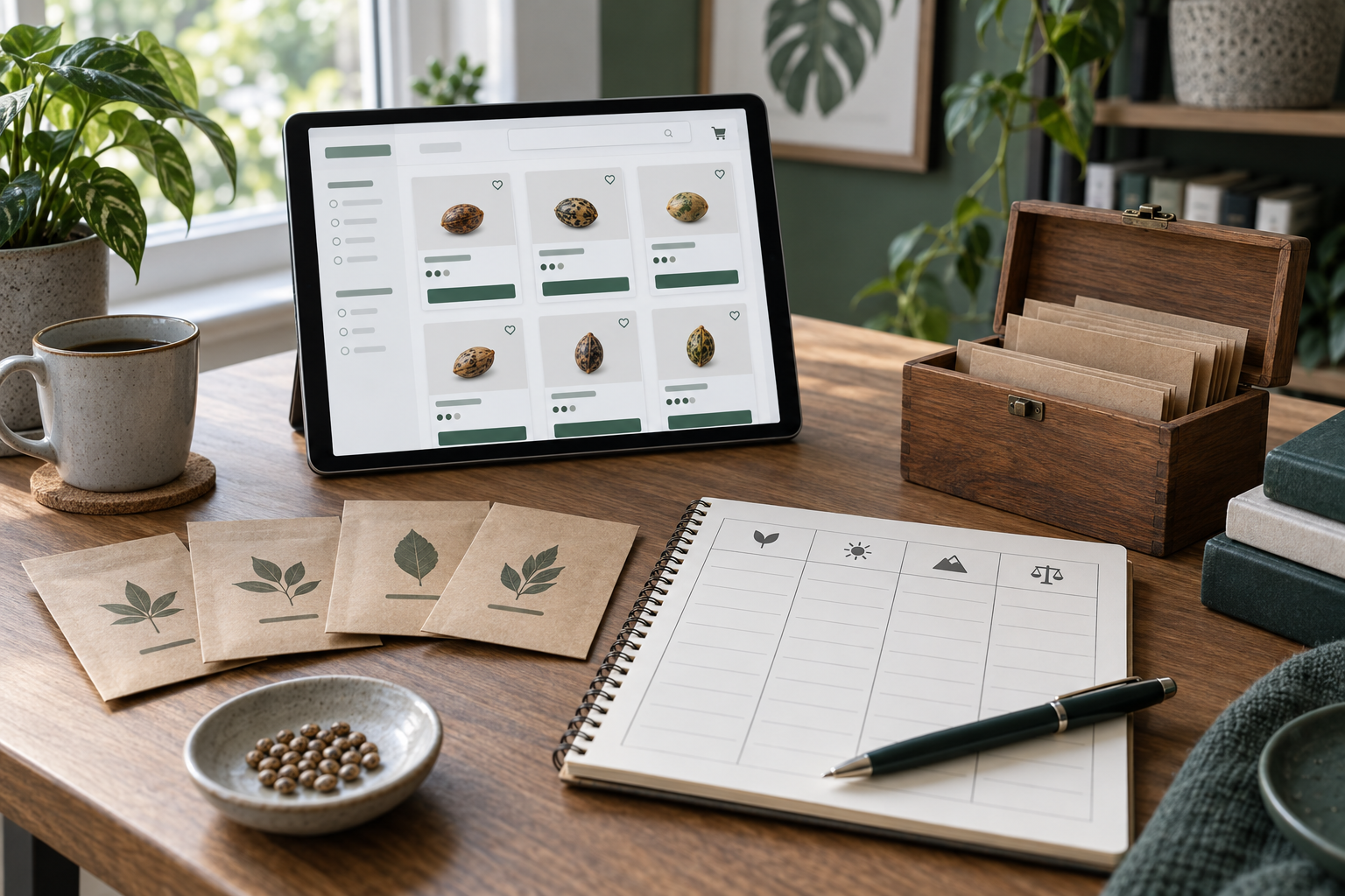 Cannabiszaden vergelijken voor Master of Seeds kennisbank en seedshop hoe verhouden ze zich